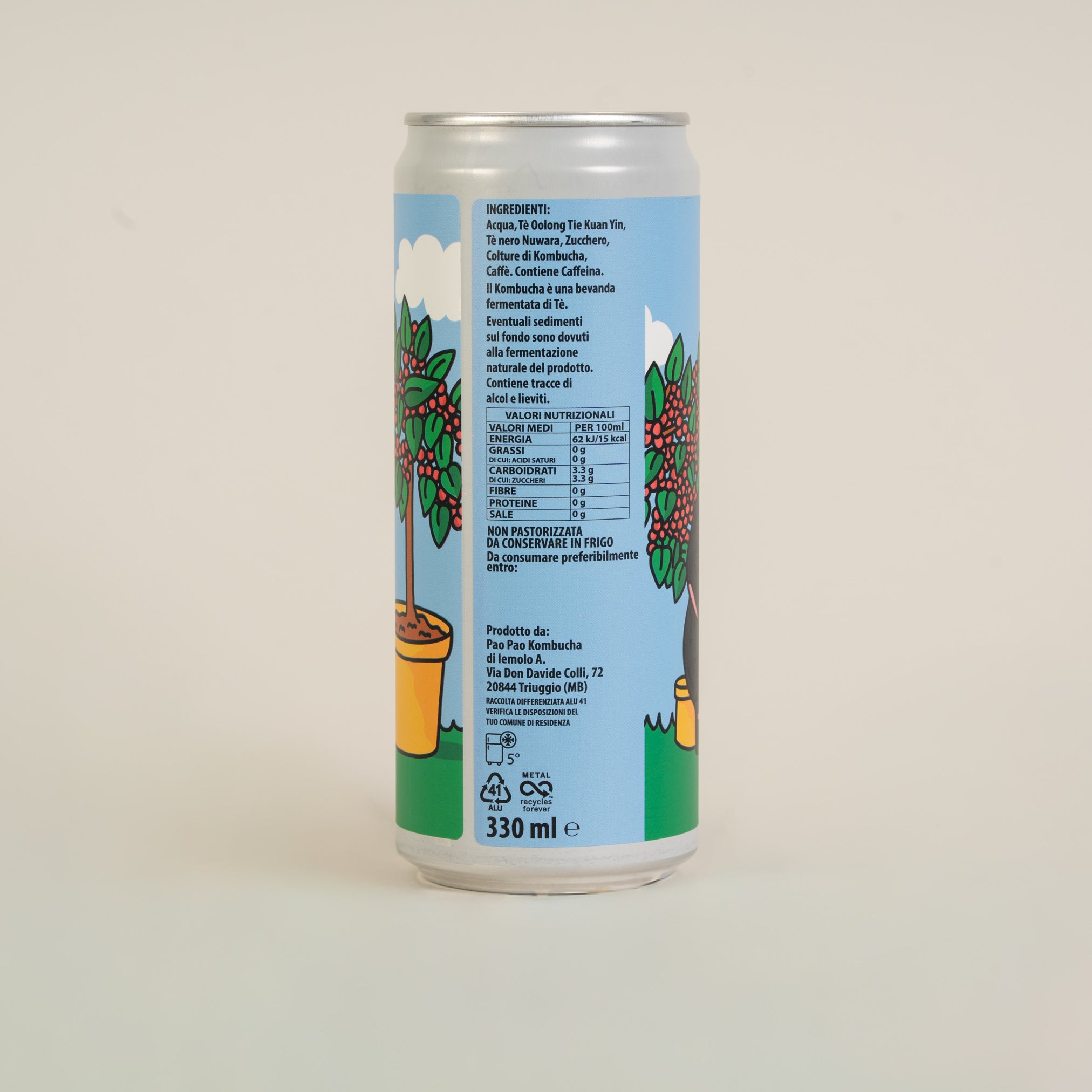 Pào Pào Kombucha 330ml Orsonero Specialty Coffee