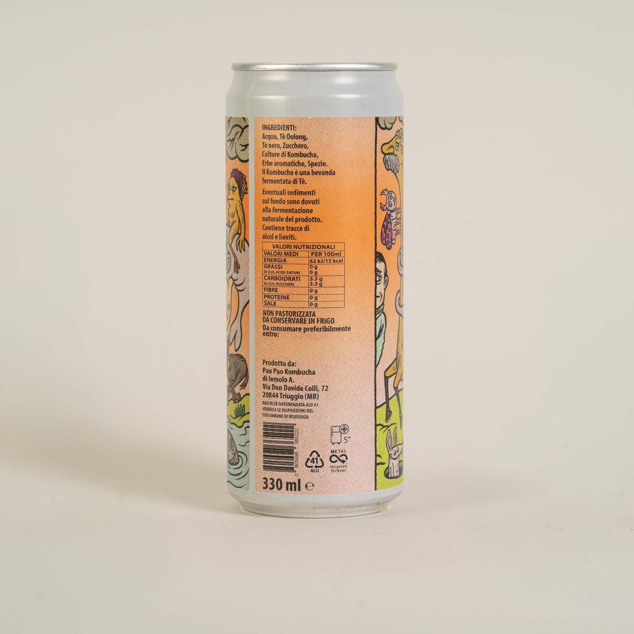 Pào Pào Kombucha 330ml Classico