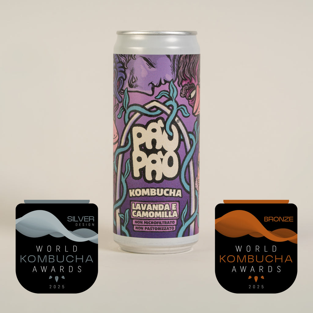 Pào Pào Kombucha 330ml Lavanda e Camomilla